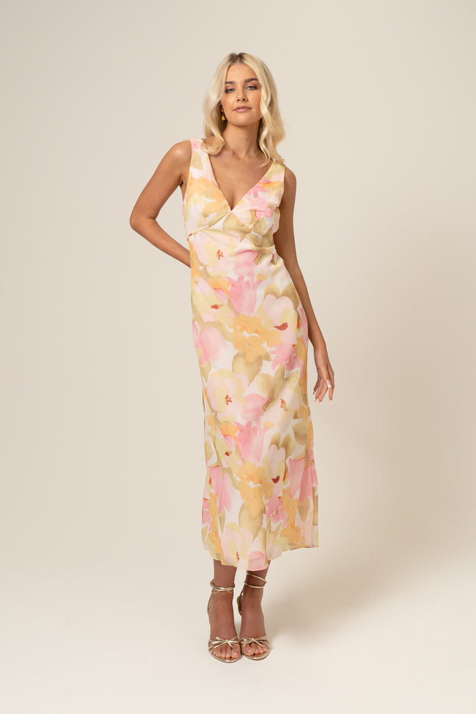 Bailey Midi - Floral Print