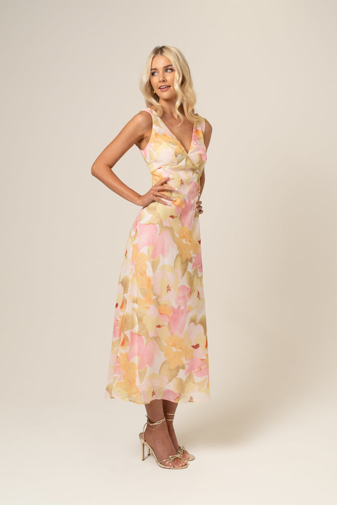 Bailey Midi - Floral Print