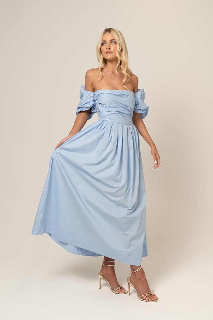 Dahlia Dress - Blue