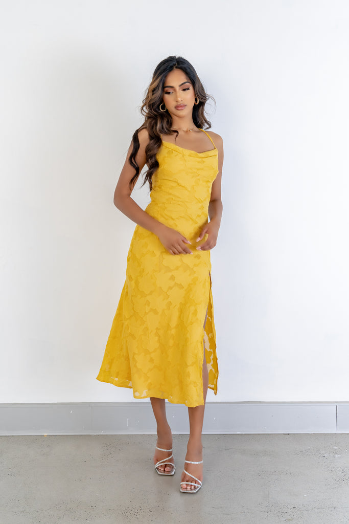 Eleanor Dress - Yellow